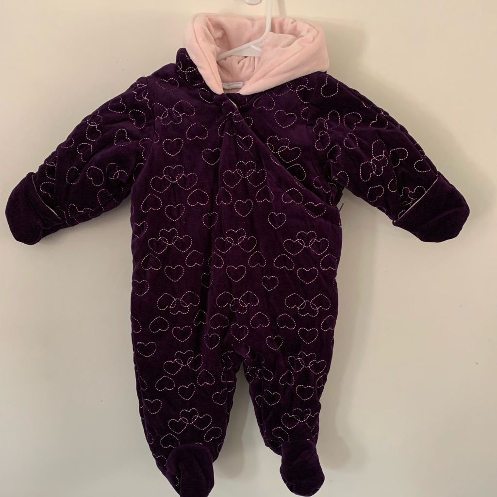 First Impressions Baby 6-9 Mo Snowsuit Nwt
